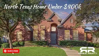Great North Texas House For Sale Under $400k | Video Walkthrough