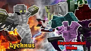 Lychnus VS Experimental Mobs | Minecraft |Mobs Battle