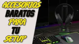 ✅  Accesorios Baratos Para Tu Setup - gadgets para setup gamer 💣 (baratos) 🤖