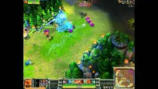 Lee Sin, the Blind monk Harassment/Skill combo