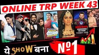 Online TRP Report of Week 43 : Top 20 Shows of this Week