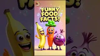 Laugh & Learn Food Facts for Kids 😂 | #Shorts