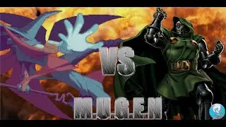 A Duel of Magic and Tyranny: D'Raven (D&D) vs. Dr. Doom (Marvel) MUGEN Clash!