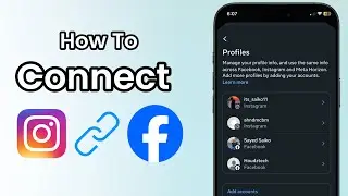 How To Connect Instagram To Facebook(2025)