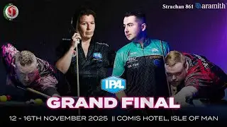 IPA Pool Tour 5 Grand Final Open 2025 - Isle of Man -  Main Table - FINAL DAY