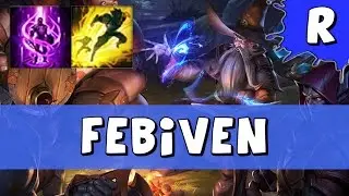 Fnatic Febiven as Ryze vs Twisted Fate MID - HIGHLIGHTS - League of Legends