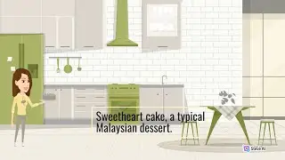 Sweetheart cake a typical Malaysian dessert | Nutrition in Food