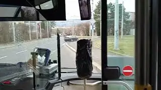 (MD TEPLICE) Jízda novým autobusem SCANIA CITYWIDE LF 11.6M Ev.č.305 Panorama - Šanov II, Trnovanská