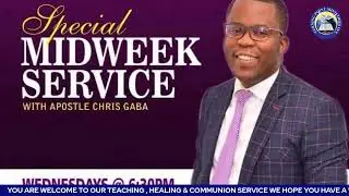 WELCOME TO OUR MIDWEEK SERVICE