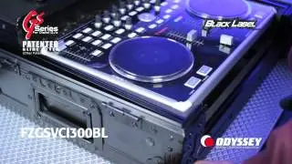 Vestax VCI-300 Black Label Case by Odyssey - VCI-380 and VCI-400 Cases Also Available!