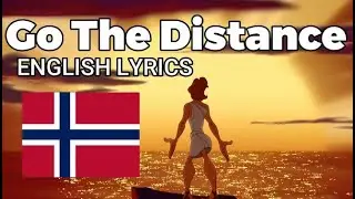 Hercules  - Go The Distance [Norwegian] HD - English Lyrics/Translation