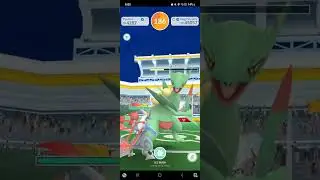 Mega Sceptile Solo (No Weather Boost, 140 Seconds Left)