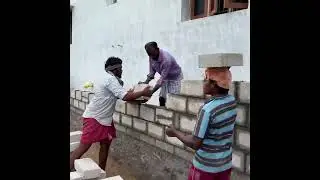 Construction of 100ft Longest  paraffit Wall