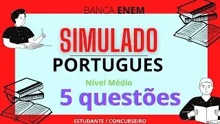 SIMULADO PORTUGUES - ENEM (CONCURSEIRO - ESTUDANTE)