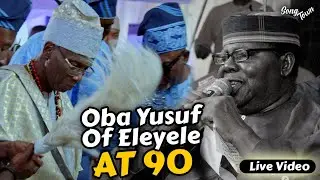 Sir Ebenezer Obey At The 90th Birthday Of Oba Dr. Yusuf