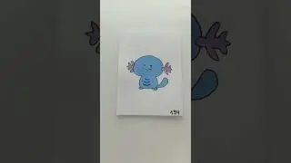 Pokedex Coloring Part 194 - Wooper 🦎