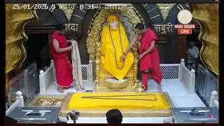 25/01/2026 : Shirdi Sai Samadhi mandir :