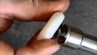 Nylon Chair Glide Caps Installation