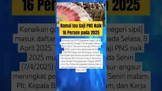 Ramai Isu Gaji PNS Naik 16 Persen pada 2025