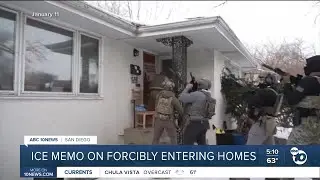 ICE can forcibly enter homes with administrative warrants, internal memo reveals