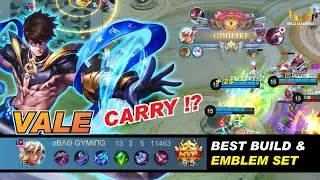 VALE Best Build and Emblem Set 2022 | CARRY GAMEPLAY