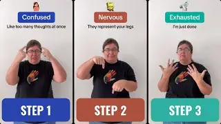 Tutorial: ASL Emotions for Beginners | Easy-to-Memorize ASL