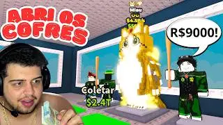 COMPREI R$9000 EM PETS PARA A MINHA BASE RUMO A TOP GLOBAL no ROUBE UM BRAINROT! 🔥