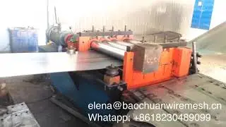 Roll forming machine for highway guardrail and crash barrier