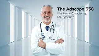 The Adscope 658 Electronic Amplifying Stethoscope