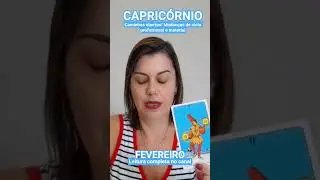♑️CAPRIC&Oacute;RNIO FEVEREIRO ASSISTA LEITURA COMPLETA NO CANAL 🃏LEITURA PARTICULAR WHATS 19 999216987
