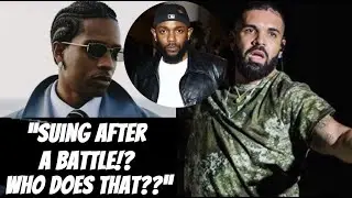 A$AP Rocky DISSES Drake For Suing After Rap Battle