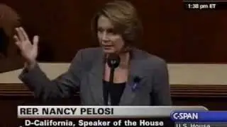 Speaker Pelosi - Free Our Oil, Strategic Petroleum Reserve