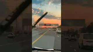 Beautiful Sunset Dubai 🌇