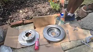 Kia Optima Front Brakes replacement....