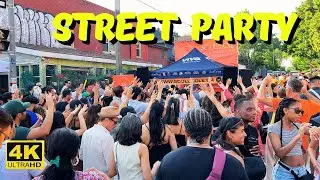 The Biggest Street Party in Toronto | 4K HDR