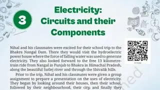 Class7 Science Chapter 3 Circuits and Components line by line Detailed Explanation 