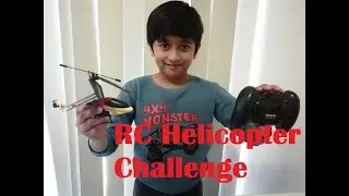 RC Helicopter flying challenge