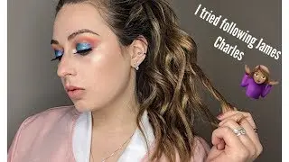 I Tried Following a James Charles Makeup Tutorial