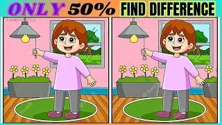 Find the 6 differences | how good are your brain | Spot the difference | @funwithpuzzleofficial