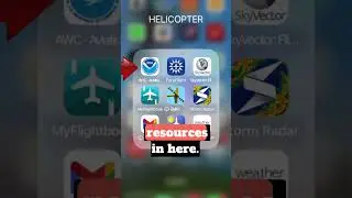 Organizing Your Flight Computer #shorts #helicopter