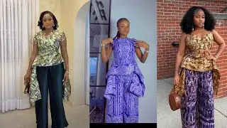 How to cut & Sew an Extended Peplum Blouse with continuous cap sleeve | Beginner Sewing Tutorial