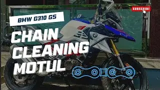 How to Clean & Lube Your Motorcycle Chain | Motul Chain Lube + Kerosene Tutorial ​