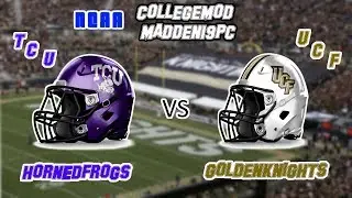 COLLEGE MOD MADDEN 19 PC Simulation Full Game | TCU VS UCF
