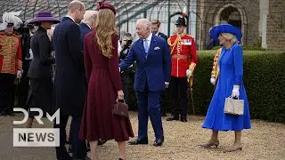ROYAL WELCOME: Trump Meets King Charles, William & Kate at Windsor Castle During State Visit | AC1B
