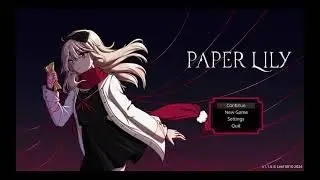 Paper Lily (progress i guess)