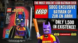 The MOST VIOLENT LEGO Batman EVER MADE (SDCC 2014 Zur En Arrh Review)