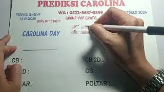 PREDIKSI CAROLINA DAY 24 OKTOBER 2024 | BOCORAN NCD | ANGKA JITU CAROLINA DAY EVE