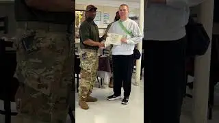 I'm so proud of my brother joining the military