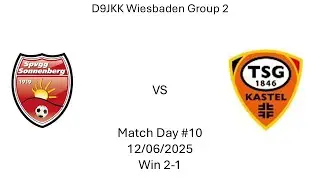 2025-26 Match Day #10 - Sonnenberg vs TSG 1846 Mainz Kastel - 12-06-2025