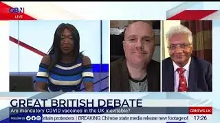 Jamie Jenkins interview on GB News discussing the #Covid19 situation across Europe